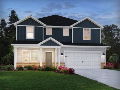 New construction Single-Family house 193 Nelson Creek Rd, Mocksville, NC 27028 plan Johnson - image