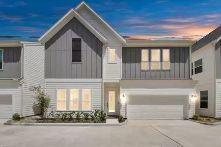 New construction Single-Family house 5935 Beall St, Unit B, Houston, TX 77091 - image