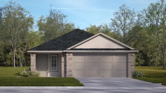 New construction Single-Family house 2313 Bronc Buster Wy, Leander, TX 78641 plan The Caroline - image