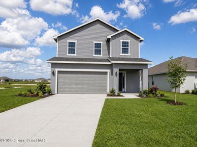 New construction Single-Family house 1056 Kylar Dr Nw, Palm Bay, FL 32907 plan 2335 - image