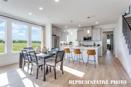 Light, bright and airy dining spaces can be found in our homes at Karis.  REPRESENTATIVE PHOTO