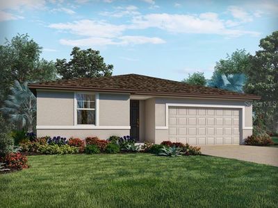 New construction Single-Family house 1373 Oak Valley Dr, Auburndale, FL 33823 plan Hibiscus - image