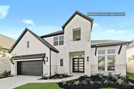 New construction Single-Family house 846 Caballos Dr, League City, TX 77546 plan The Asher IX - image