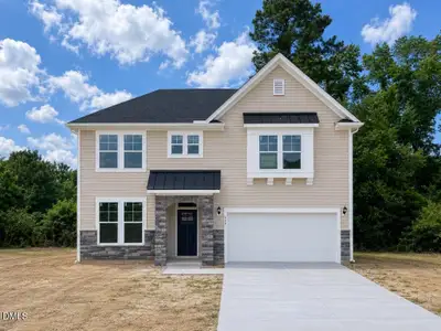 New construction Single-Family house 409 Pecan Valley Wy, Four Oaks, NC 27524 plan Porter II - image