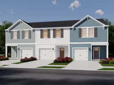 New construction Townhouse house 125 Brook Run Dr, Moncks Corner, SC 29461 plan Anderson - image