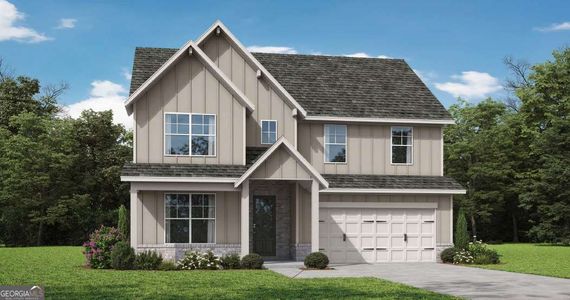 New construction Single-Family house 20 Glengarry Ct, Unit 251, Adairsville, GA 30103 plan Auburn - image