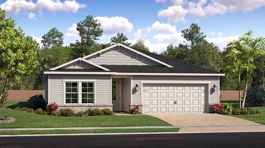 New construction Single-Family house 3112 Tupelo Lp, Green Cove Springs, FL 32043 plan Nassau - image