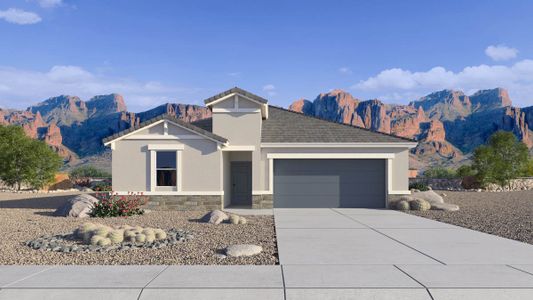 New construction Single-Family house 18863 E Elsa Dr, Gold Canyon, AZ 85118 plan Saguaro - image