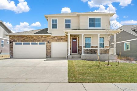 New construction Single-Family house 1850 Sawtooth Mountain Dr, Berthoud, CO 80513 EVANS- photo 0 0