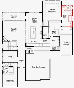 New construction Single-Family house 121 Clancy Dr, Liberty Hill, TX 78642 plan Hallsburg - image