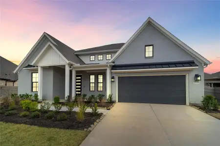 New construction Single-Family house 17016 Sweet Iris Ct, Conroe, TX 77302 plan Fredericksburg - image