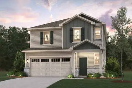 New construction Single-Family house 4318 Hobbiton Wy, New Braunfels, TX 78130 plan Rudy - 1900 - image