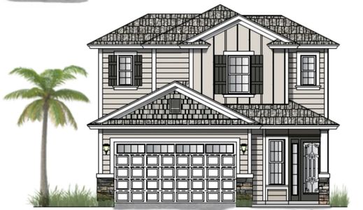 New construction Single-Family house 28 Rosehill Ct, St. Augustine Shores, FL 32092 plan 2245 - image