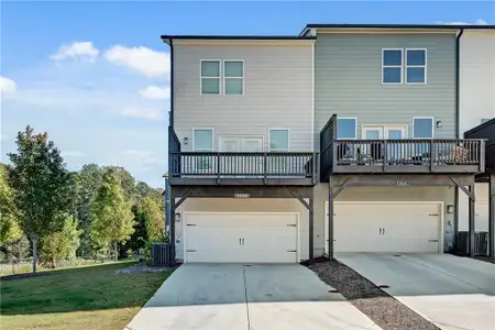 New construction Townhouse house 1216 Marlo Way, Acworth, GA 30102 plan The Quinn - image