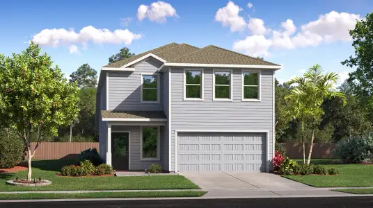 New construction Single-Family house 1615 Broward Dr, Zephyrhills, FL 33541 plan Cappa - image