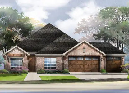 New construction Single-Family house 110 Agua, Bastrop, TX 78602 plan Frisco II - image