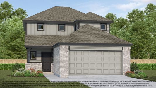 New construction Single-Family house 14722 Poplar Lake Tr, Cypress, TX 77429 plan 143 - image