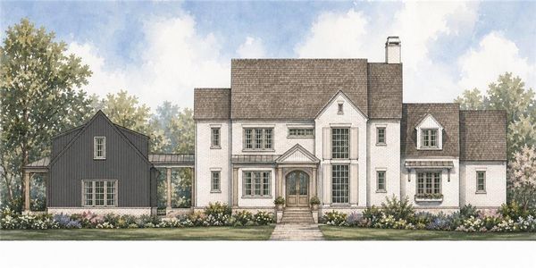 New construction Single-Family house 195 Heatherton Ln, Milton, GA 30009 - image