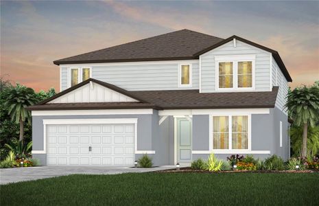 New construction Single-Family house 5287 Wolf Creek Dr, Apollo Beach, FL 33572 plan Yorkshire - image