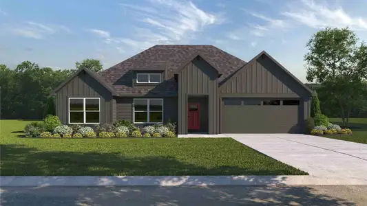 New construction Single-Family house 4137 Cornerstone Cir, Granbury, TX 76048 plan Emory - image