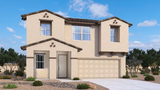 New construction Single-Family house 9904 E Bird Of Paradise Ln, Florence, AZ 85132 plan Winslow - image