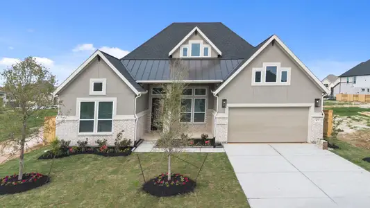 New construction Single-Family house 413 Lone Ranger Dr, Montgomery, TX 77316 plan Lakeway - image
