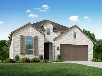 New construction Single-Family house 1709 Morning Mist Dr, Georgetown, TX 78628 plan Grantham - image