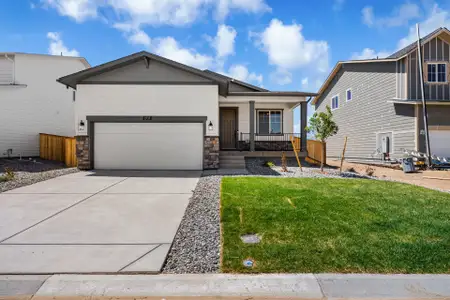 New construction Single-Family house 2737 Mosker St, Strasburg, CO 80136 plan Hewitt II - image