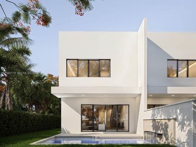 New construction Townhouse house 3113 Plaza St, Miami, FL 33133 - image