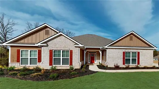 New construction Single-Family house 1020 Holliday Pass, Unit 82, Griffin, GA 30223 plan 2700 - image