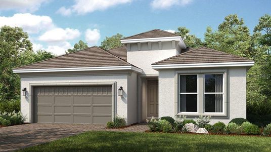 New construction Single-Family house 4209 Barbuda Ln, Kissimmee, FL 34758 Azzurro- photo 0