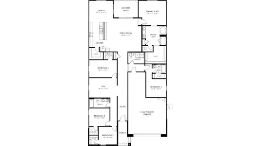 New construction Single-Family house 1078 W Haynes Wy, Apache Junction, AZ 85120 plan Lennon Plus - image