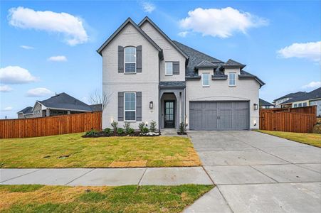 New construction Single-Family house 2021 Rolling Oaks Dr, Aledo, TX 76008 Cambridge Plan- photo 0
