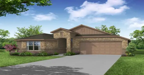 New construction Single-Family house 808 Rockcloud Dr, Haslet, TX 76052 plan Boston - image