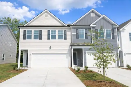New construction Townhouse house 41 Huntley Trce, Unit 5, Hoschton, GA 30548 - image