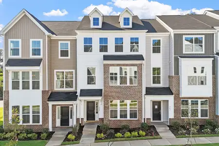 New construction Townhouse house 339 Chesapeake Commons St, Garner, NC 27529 plan Watsonia - image