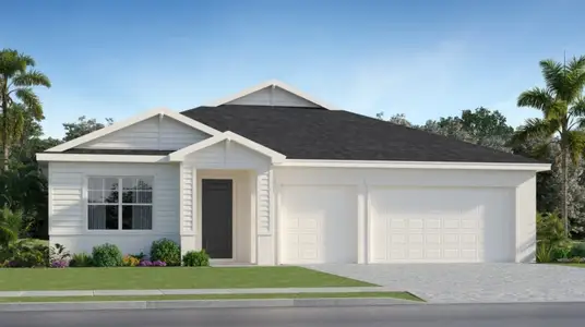 New construction Single-Family house 1373 Se Willow Oaks St, Port St. Lucie, FL 34984 plan Treviso - image
