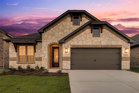 New construction Single-Family house 2033 Velora Dr, Haslet, TX 76052 San Gabriel II- photo 4 4