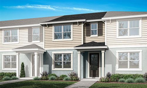 New construction Townhouse house 3217 Douglas Fir Dr, Apopka, FL 32703 Catalina- photo 0