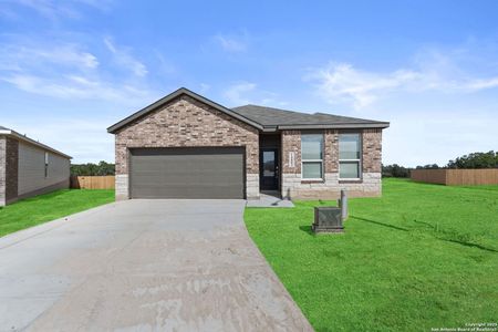 New construction Single-Family house 14803 Taradeau, San Antonio, TX 78254 plan Siesta - image