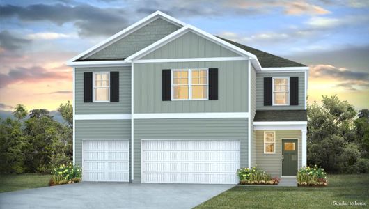 New construction Single-Family house 320 Merchant Point Blvd, Jacksonville, NC 28546 plan Guilford - image