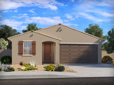 New construction Single-Family house 17074 S Paseo Sombrita, Sahuarita, AZ 85629 plan Pearl - image