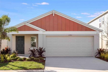 New construction Single-Family house 12129 Cattleside Dr, Riverview, FL 33579 Alicante- photo 0