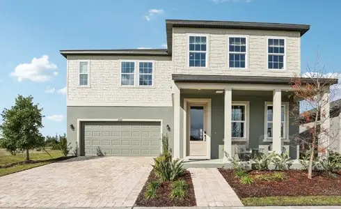 New construction Single-Family house 2430 Duck Hawk St, Kissimmee, FL 34746 plan Griffin - image