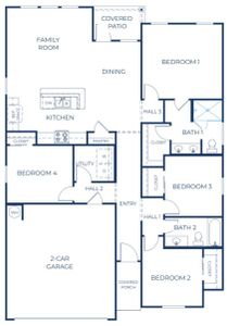 New construction Single-Family house 5054 Lassen Ln, Belton, TX 76513 plan Coda - image 3