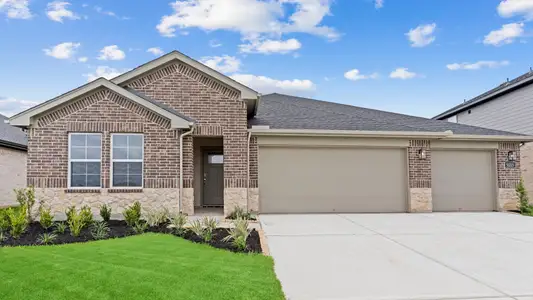 New construction Single-Family house 31206 Hastings Park Dr, Fulshear, TX 77441 plan Courtland - image