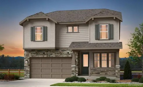 New construction Single-Family house 3353 N Catawba Wy, Aurora, CO 80019 Ridgway- photo 0