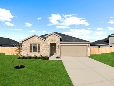 New construction Single-Family house 1406 Angelfish Dr, Iowa Colony, TX 77583 plan Kingston - image