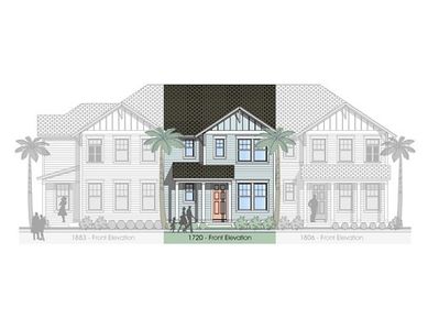 New construction Townhouse house 246 Wildlight Avenue, Yulee, FL 32097 - photo 0