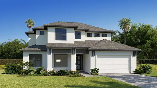 New construction Single-Family house 13607 Everbreeze Ln, Punta Gorda, FL 33955 plan 3638F - image